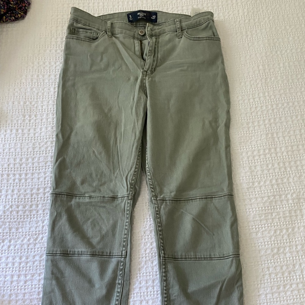 Army green pants